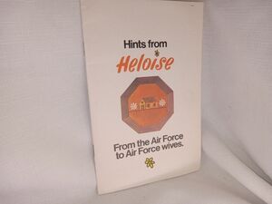 1974 Air Force Wives Hints from Heloise from the Air Force Booklet
